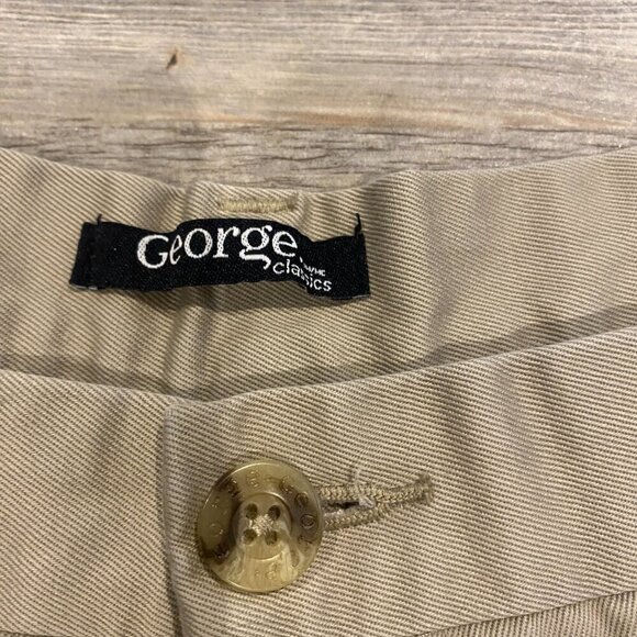 George Khaki Pants Beige Size 38 - Picture 3 of 10